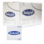 1680 Serviettes PLUS Blanc 2V 38x38