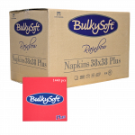 1440 Serviettes PLUS Rouge 2V 38x38